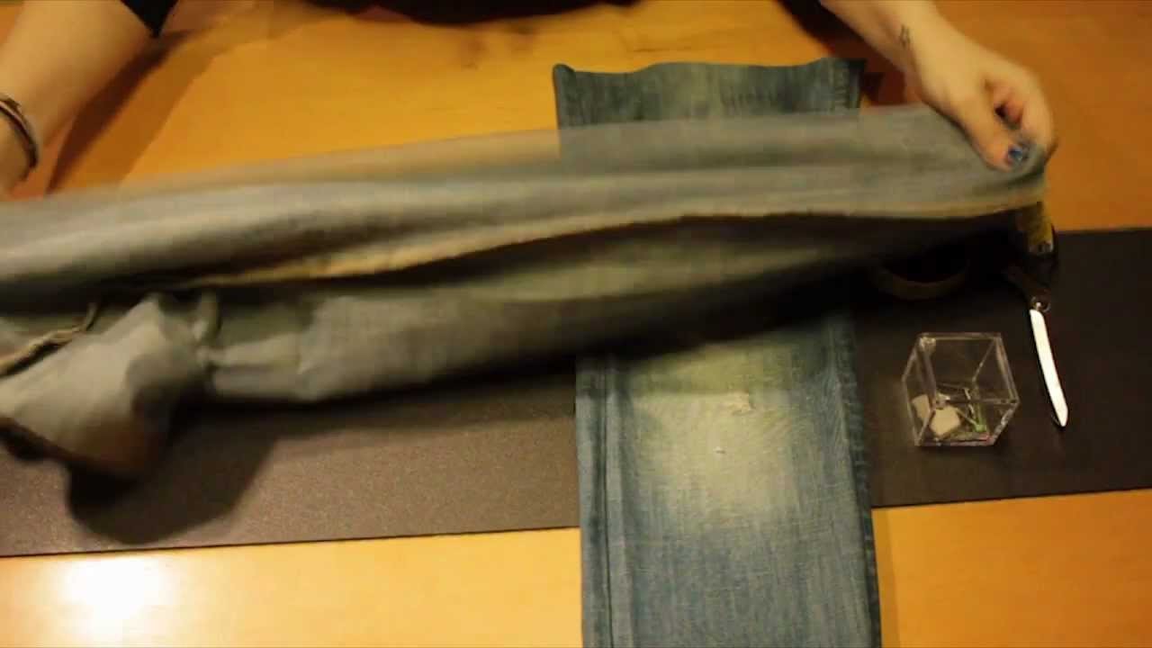 DIY come riutilizzare un paio di jeans ★ Venti3 ★
