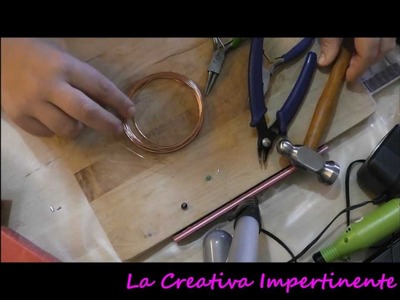 DIY - Tutorial Cuore in filo metallico - wire heart Valentine