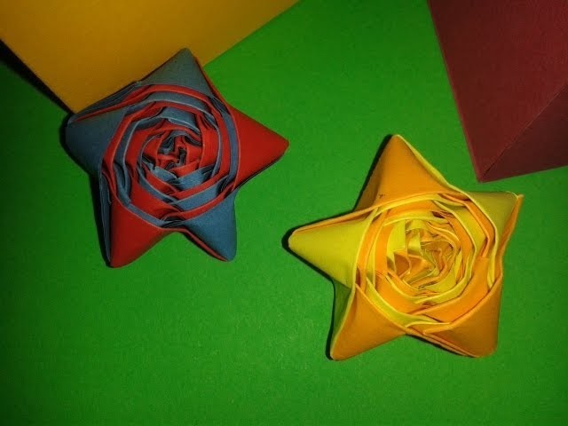 Origami: Stella di Natale (medio)