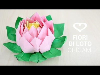 Tutorial: Come realizzare un fiore di loto origami - La Figurina