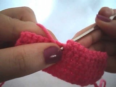 Amigurumi Crochet Tutorial: Maglia bassa rovesciata (rvmb)- Reversed single crochet (rvsc)