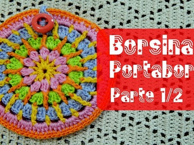 Borsina a uncinetto "Il Portaborse" 1 di 2 | Overlay crochet Mandala bag