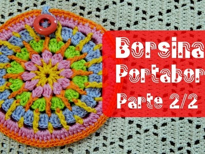 Borsina a uncinetto "Il Portaborse" 2 di 2 | Overlay crochet Mandala bag