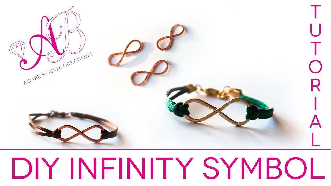 DIY Infinity Bracelet Symbol - Wire Wrapping tutorial - Infinity tutorial bijoux