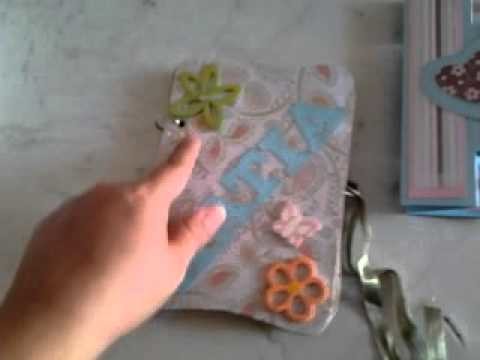 . il mio primo lavoretto in scrapbooking =)))