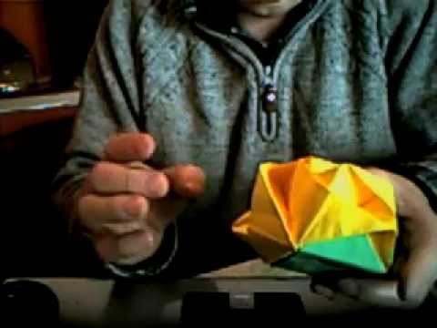 Origami cubo rose da giorgio