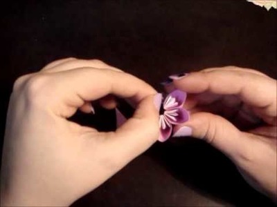 Origami Flower + Floral Kusudama