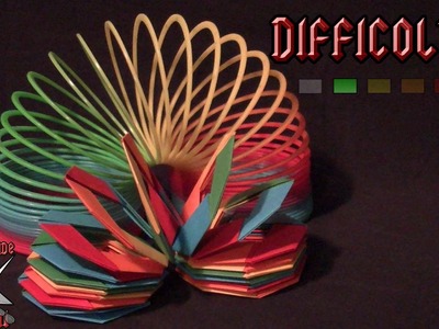 [ORIGAMI ITA] Slinky (Jo Nakashima) || Origami Per Decorazioni.Per Bambini (E Non Solo!)