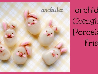 Porcelana Fria Tutorial | Coniglietti | 1° Esperimento! | DIY Easy Bunny | Collab. Arte e Bijoux