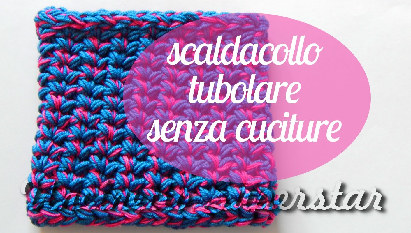 Scaldacollo Tubolare a Uncinetto | Seamless crochet cowl tutorial