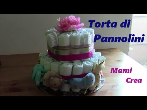Torta di Pannolini: Fiore! -facile DIY Tutorial