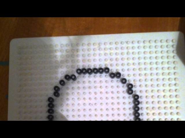 Tutorial Funghetto pyssla o hama beads.  :)