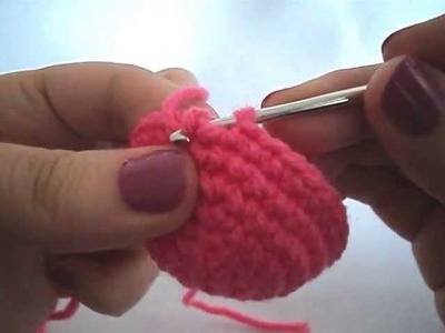 Amigurumi Crochet Tutorial: Retro-maglia bassissima (rmbs) -Retro-slip stitch (rsl st)