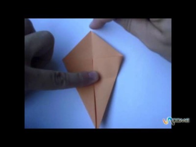 Fare una zucca di origami  - Halloween