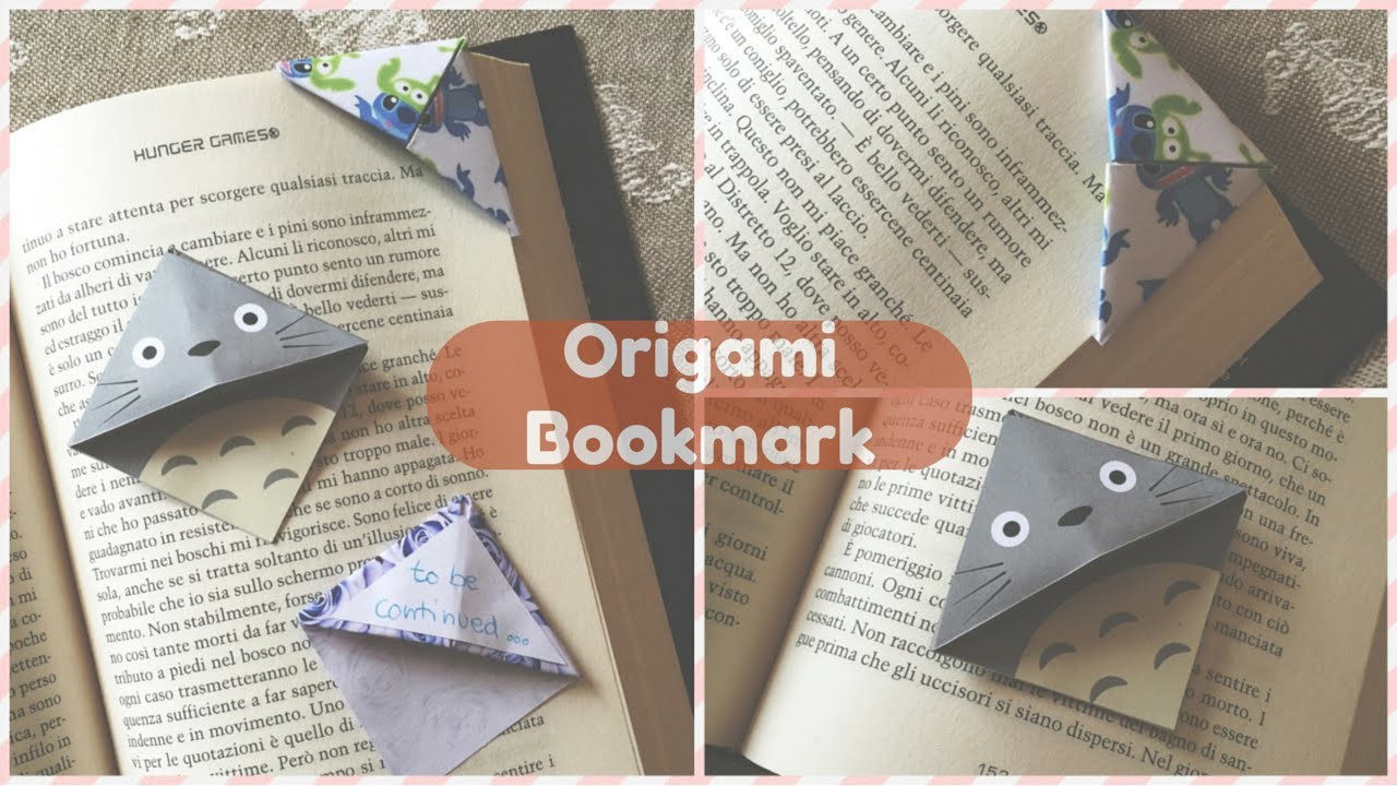 Origami Bookmark DIY (segnalibro) | Chibiistheway