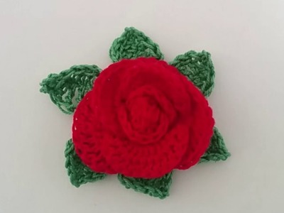 Rosa all'uncinetto - Crochet rose