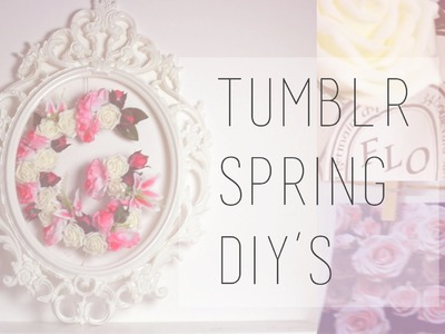 Tumblr spring DIY || Room decor ITA