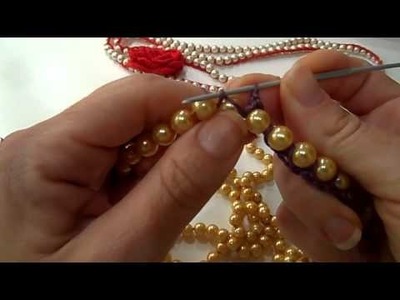 Tutorial:collana perle e crochet