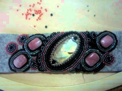 BRACCIALE pink and black