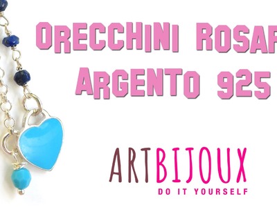 Orecchini Rosario in Argento 925 - ArtBijoux