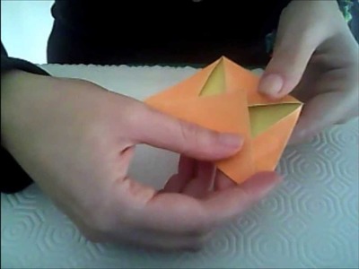 Origami #10 zucca di halloween