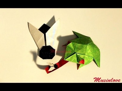 Rana Origami   tutorial Musinlove