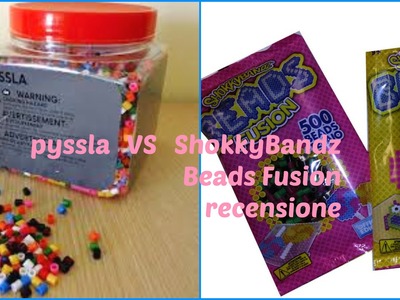 Recensione ShokkyBandz Beads Fusion VS Pyssla Ikea