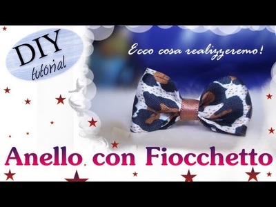 Tutorial: Creare un anello con fiocchetto leopardato [coll. con TheSaraMakeup]