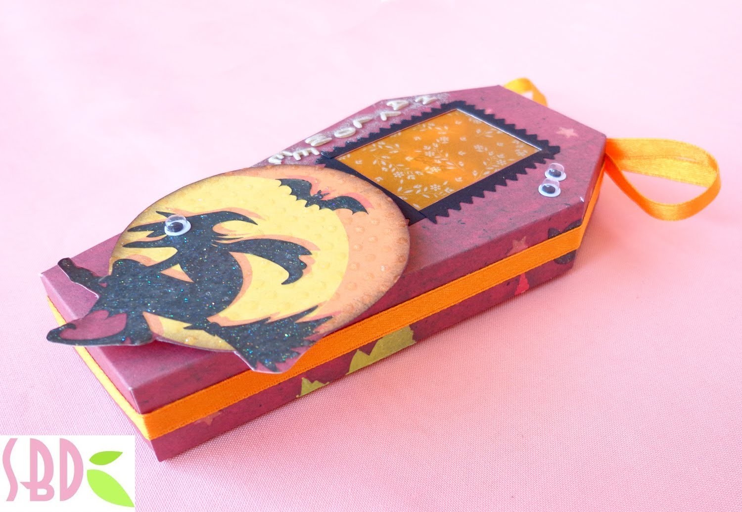 Scrapbooking: Scatola Bara porta dolcetti - Coffin box Sweets holder