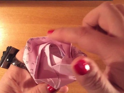 Tutorial Origami Rosa - Progetto MilanoFree DIY