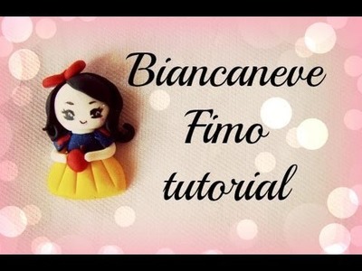 ♡ Biancaneve in fimo - tutorial. Snow White Polymer Clay - Tutorial ♡