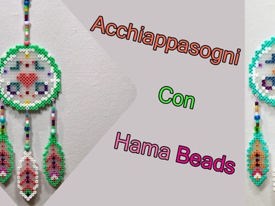 Acchiappasogni con Hama Beads ♡ Perler Bead Dreamcatcher