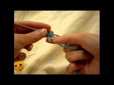 AMIGURUMI TUTORIAL MINI CUORE CROCHET(amigurumi crochet tutorial mini heart )