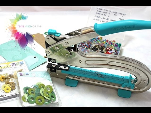 Crop a dile Big Bite Tutorial-We R Memory Keepers-Come usare la Crop a dile-Scrapbooking Tutorial