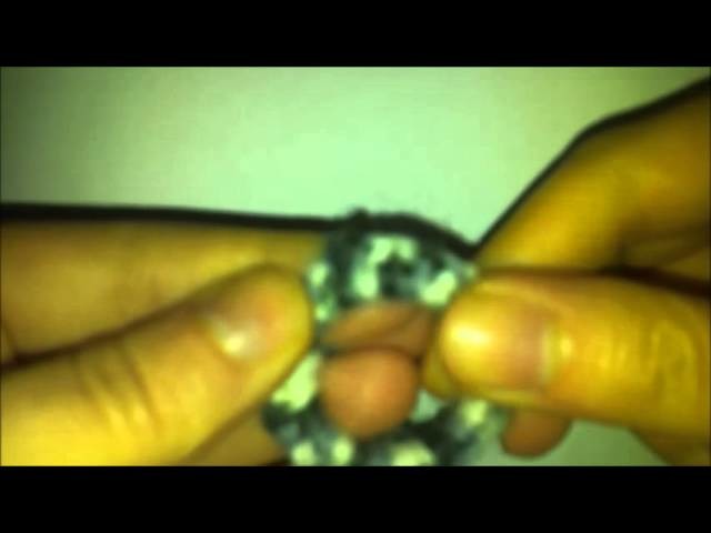 DIY TUTORIAL: Orecchini cerchio uncinetto con materiale da riciclo How to Crochet Earrings