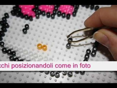 HELLO KITTY hama beads.pyssla- Concorso Clio "Le Passioni"