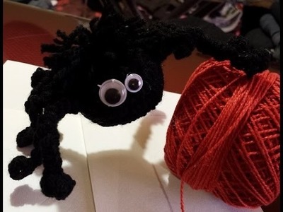 Ragnetto all'uncinetto -Tutorial uncinetto amigurumi - spider crochet - araña crochet