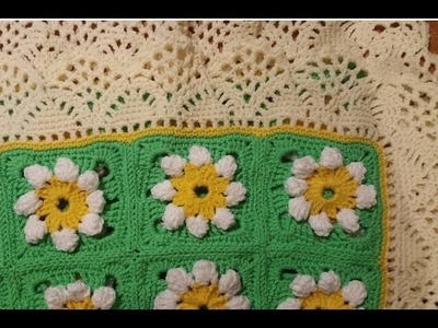 Tutorial copertina all'uncinetto - baby blanket crochet -