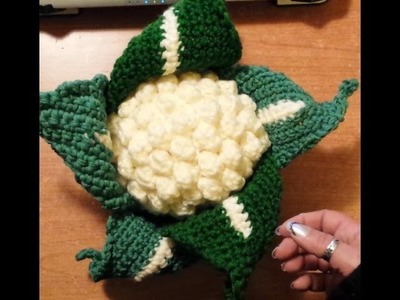 Cavolo o cavolfiore all'uncinetto - amigurumi - Tutorial Crochet