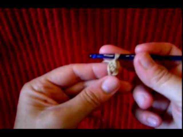 Tutorial maglia bassa di base (Foundation single crochet tutorial) IN ITALIANO