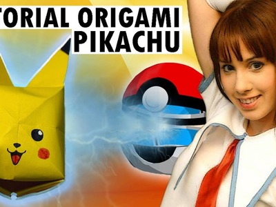 Tutorial Origami - Pikachu - ピカチュウ