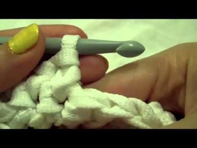 TUTORIAL PORTA TELEFONO FETTUCCIA UNCINETTO(ribbon crochet tutorial)