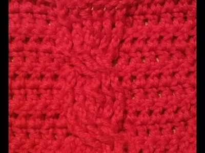 Tutorial treccia all'uncinetto - crochet braid - crochet trenza