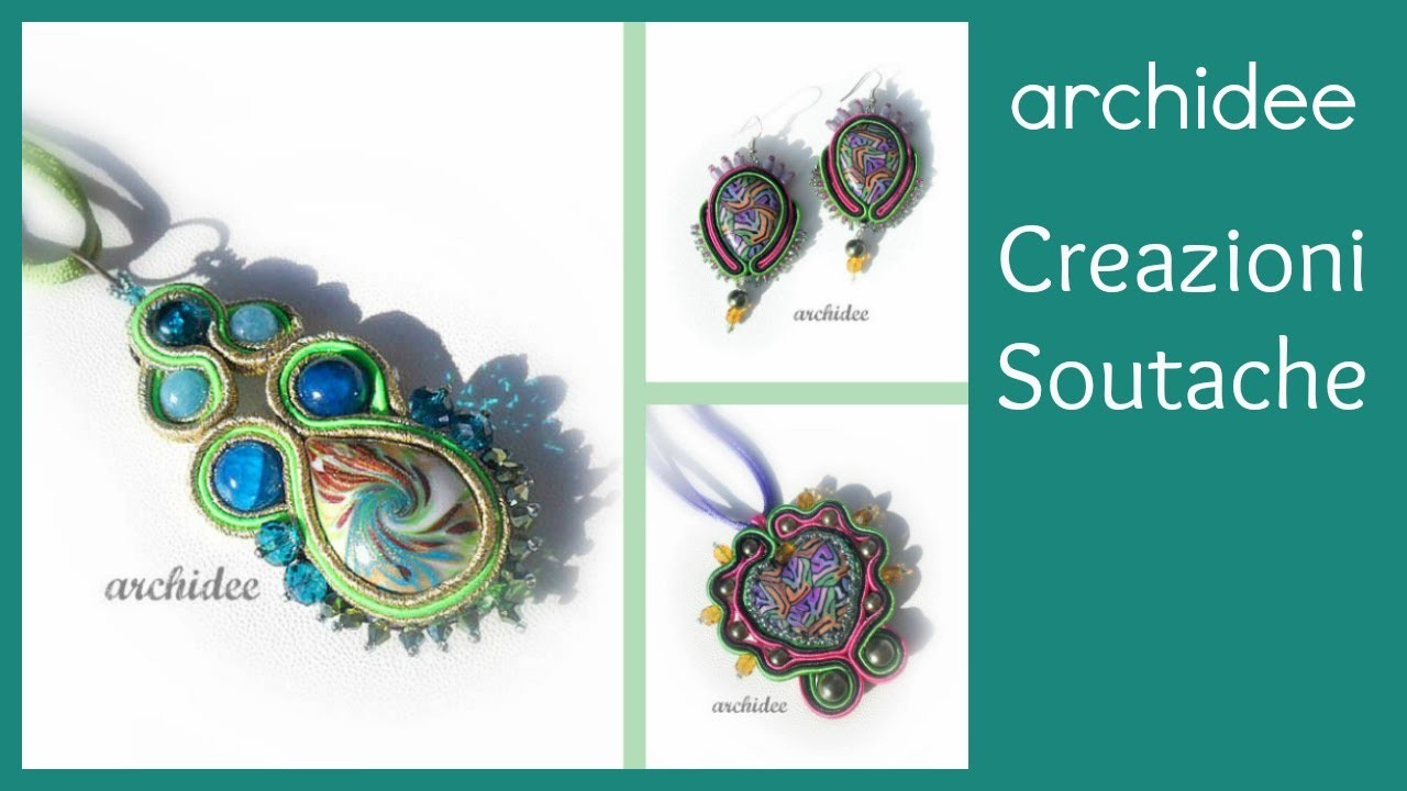 Soutache | Sutasz | Creazioni e Kit creativi | DIY Earrings Necklaces Pendants