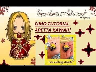 FIMO TUTORIAL APETTA KAWAII! POLYMER CLAY TUTORIAL KAWAII BEE!