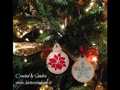 Natale Fai da te:Decorazione albero.Tag Chiudipacco Imbottita Tutorial-Christmas DIY