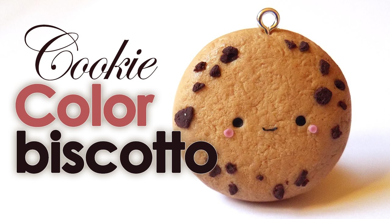 Come creare il color biscotto Tutorial Fimo | DIY Polymer clay tutorial Cookie kawaii