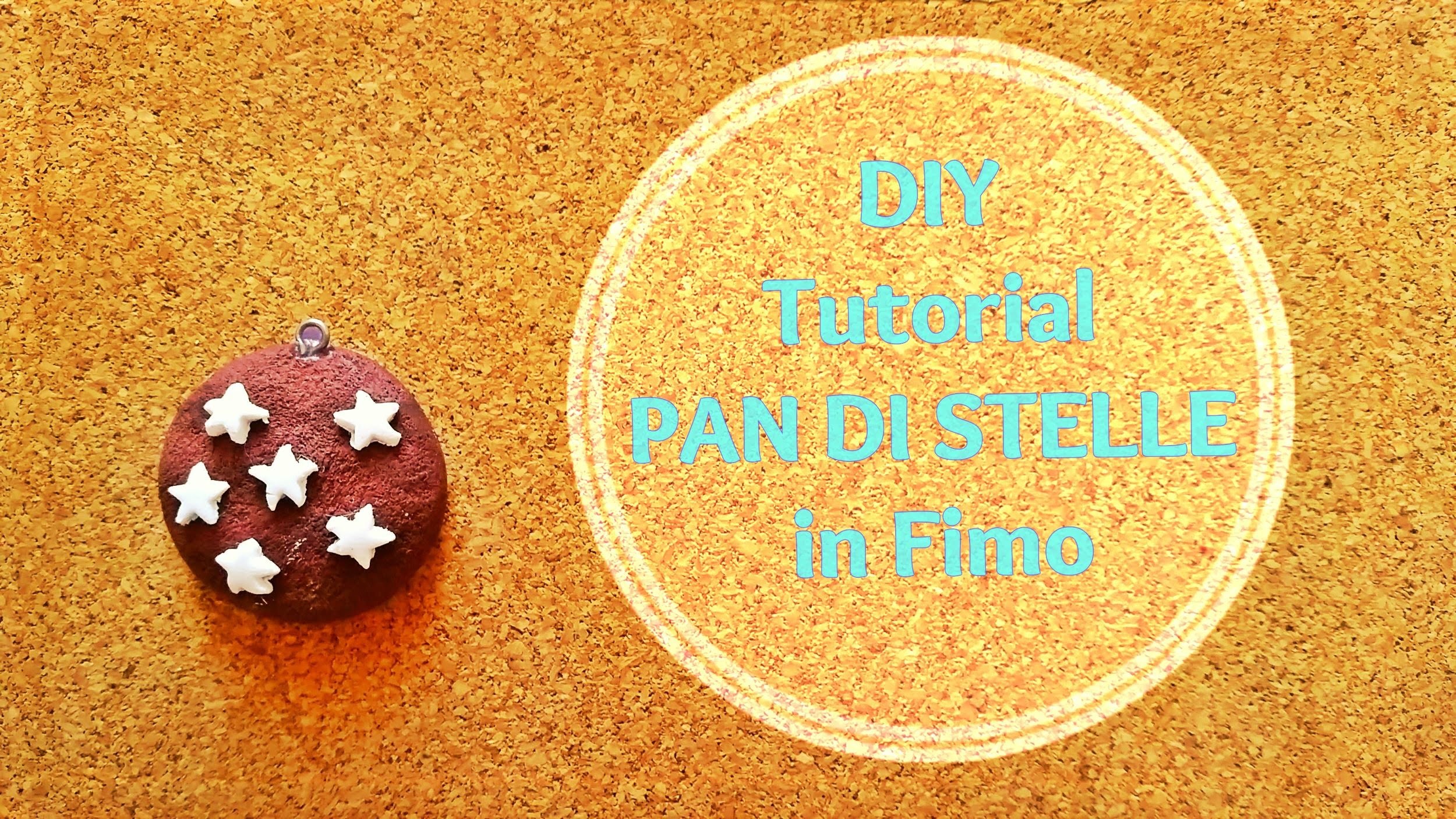 DIY tutorial Pan di STELLE In fimo | FANTYSTEFY