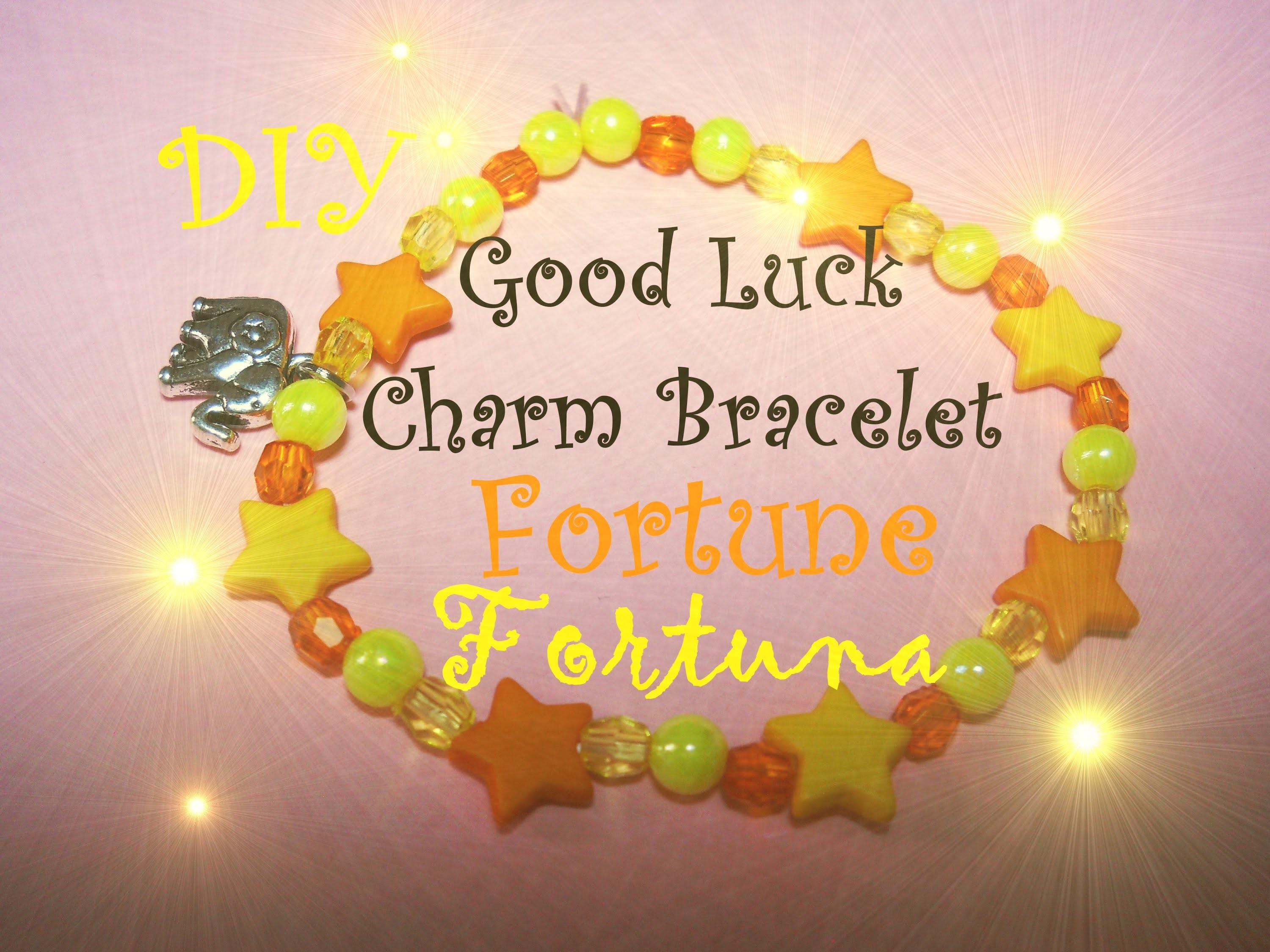 Good Luck Charm Bracelet ✧ Fortune. Luck ✧ Braccialetto della Fortuna - Tutorial. DIY. How to