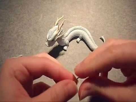 My Polymer Clay Chinese Dragon Experiment